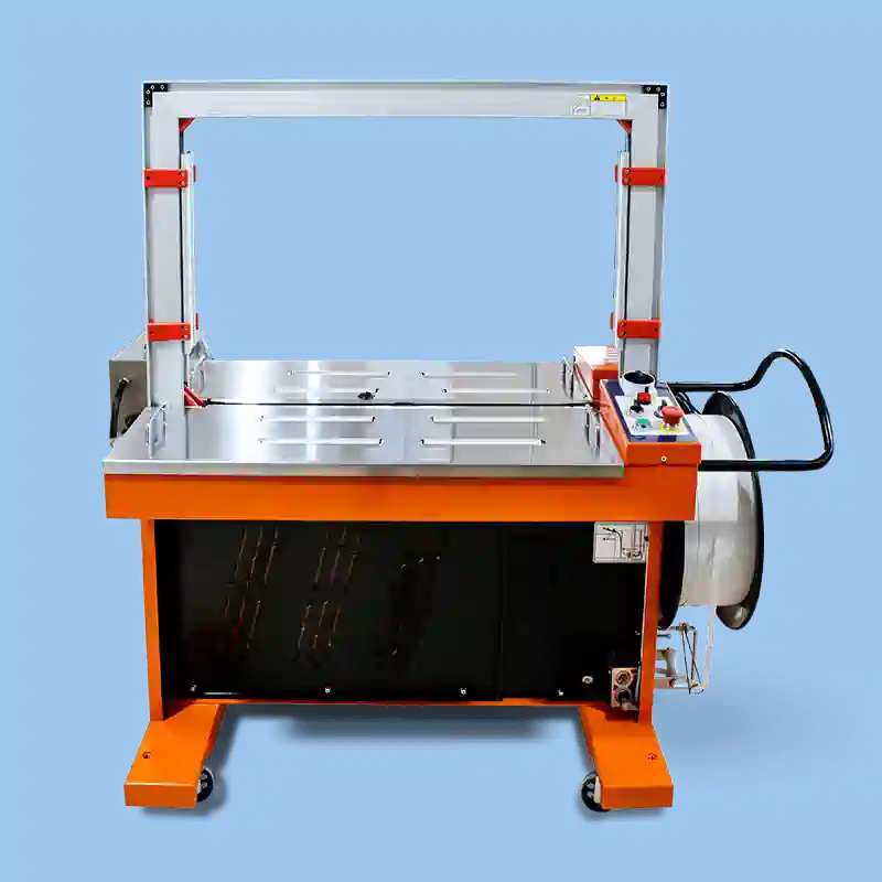 عکس دستگاه تسمه کش دروازه ای جعبه و بسته های کوچک