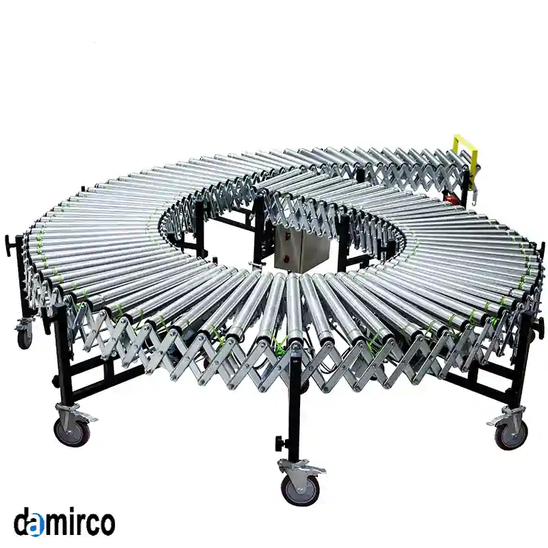 عکس نوار نقاله رولیکی چرخ دار