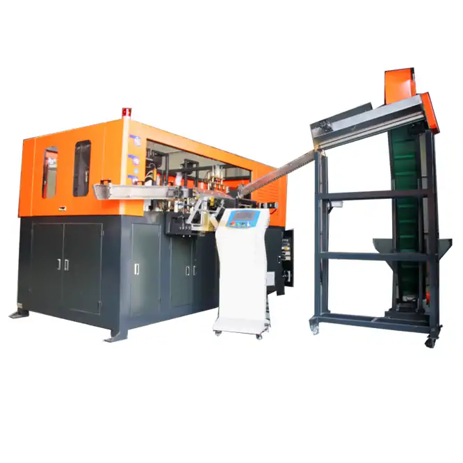 عکس دستگاه بادکن بطری رنگ نارنجی