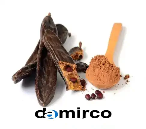 عکس لوبیای لوکاست به همراه پودر صمغ