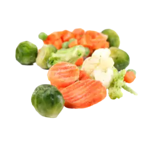 عکس سبزیجات نیم پز