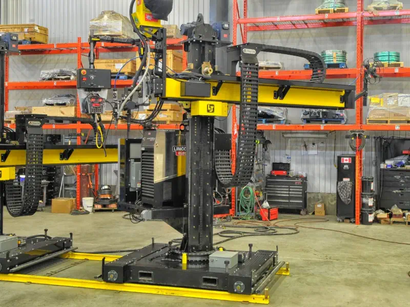 عکس بوم و ستون جوشکاری