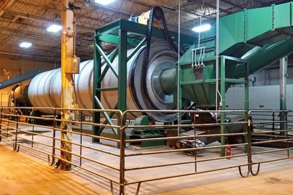 عکس دستگاه خشک کن زیست توده در کارگاه