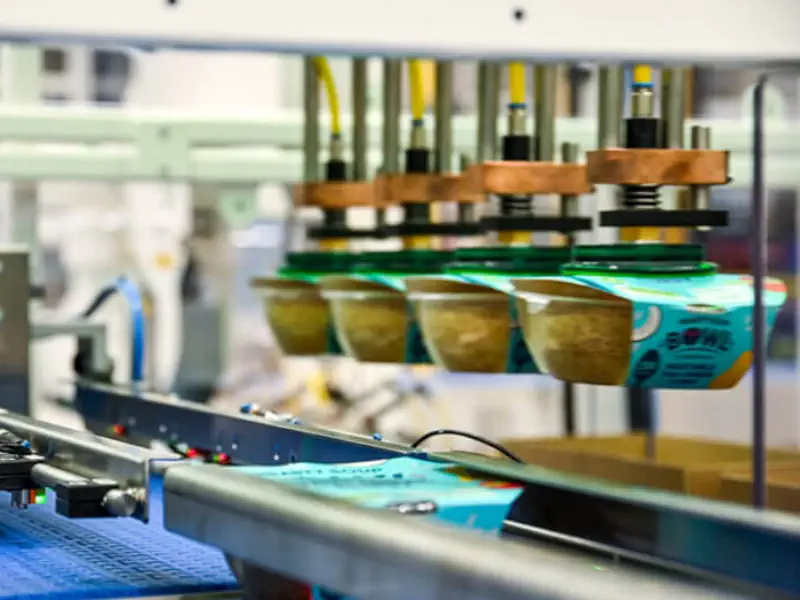 عکس خط بسته بندی سالاد