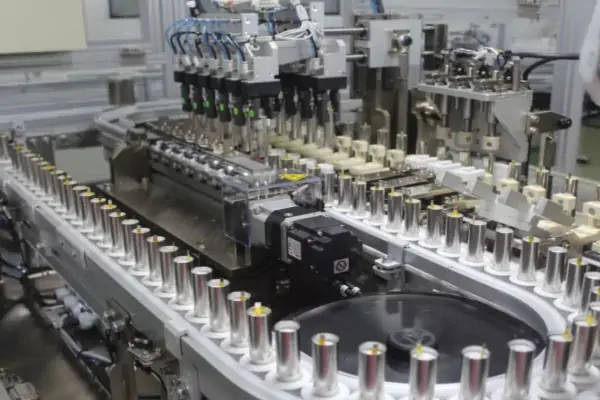 عکس باتری قلمی نهایی در خط تولید باتری قلمی اتوماتیک