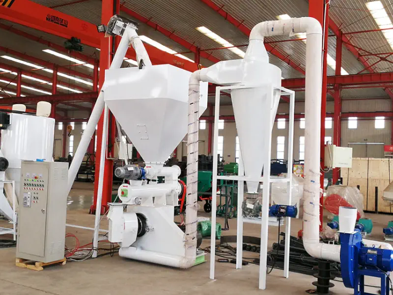 عکس خط تولید خوراک دام