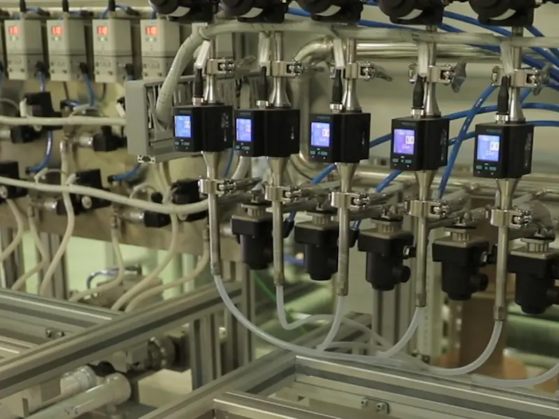 عکس خط تولید سرم