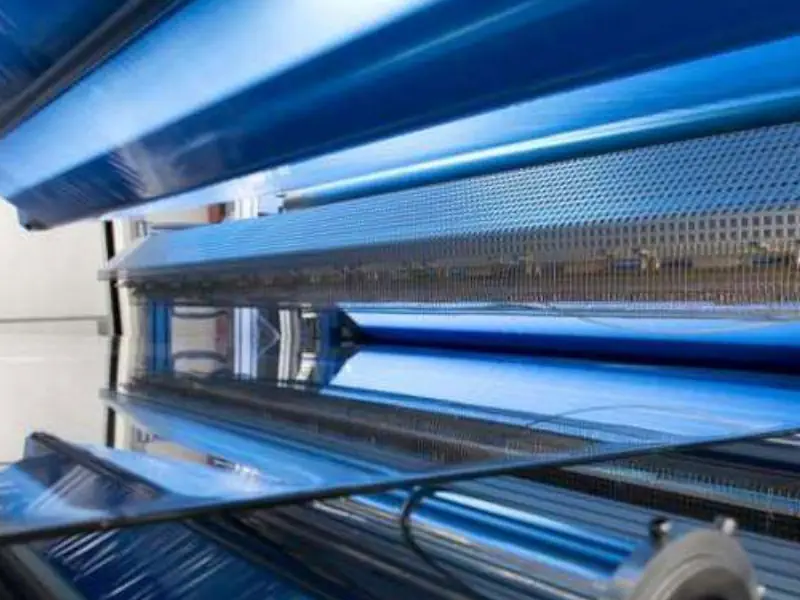 عکس خط تولید شیشه سکوریت