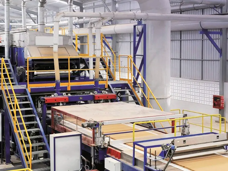 عکس خط تولید نئوپان