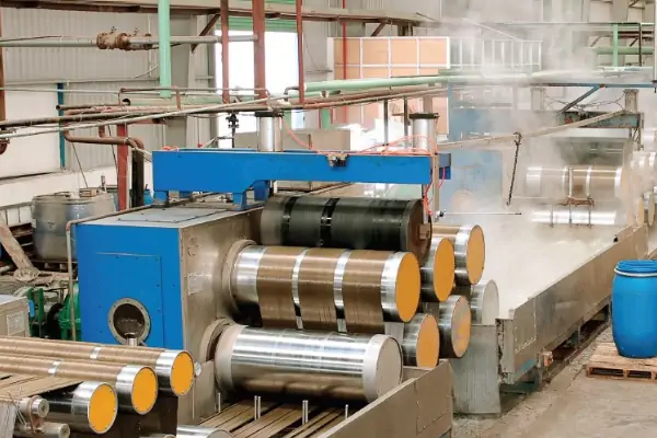 خط تولید الیاف مصنوعی نایلون همراه با نایلون تولید شده