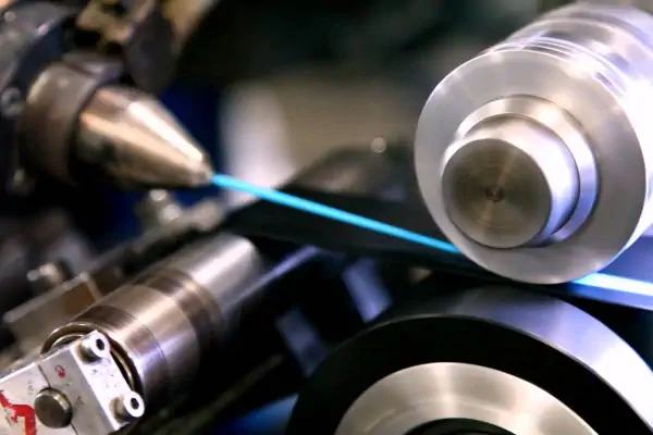 عکس خط تولید نوار تیپ آبیاری و واحد شکل دهی نوار