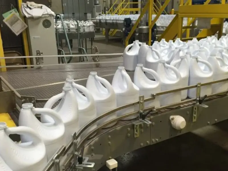 عکس سفید کننده در خط تولید سفید کننده