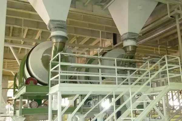 عکس بخشی از خط تولید پودر لباسشویی