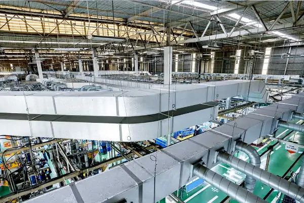 دستگاه خط تولید اتوماتیک کانال تهویه