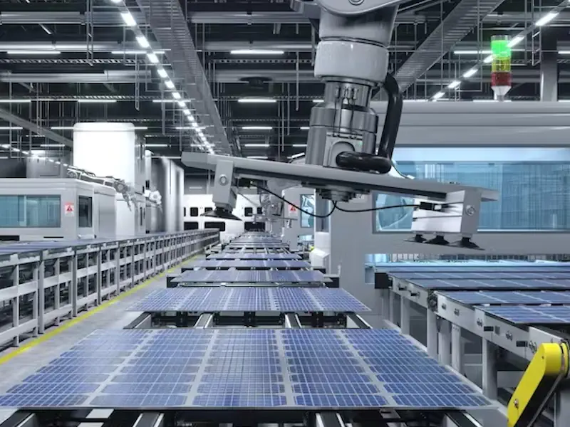 خط تولید پنل خورشیدی