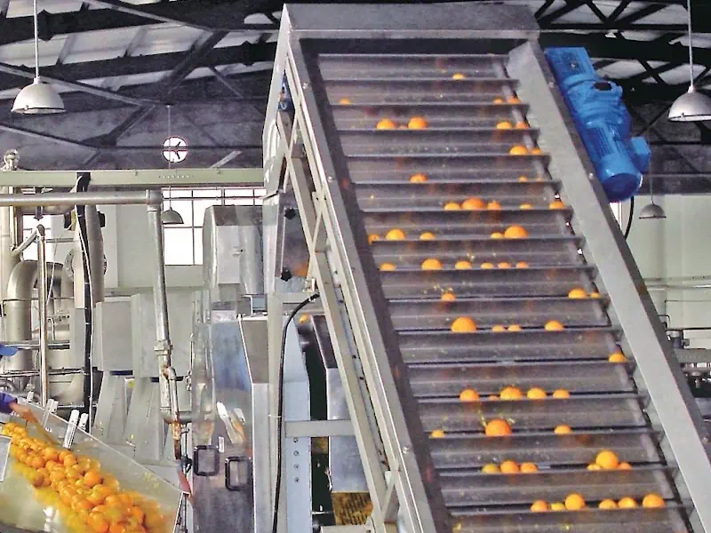 عکس خط کنسانتره میوه