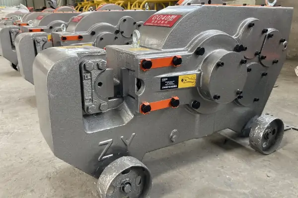 عکس دستگاه چرخ دار میلگرد بر از جنس استیل