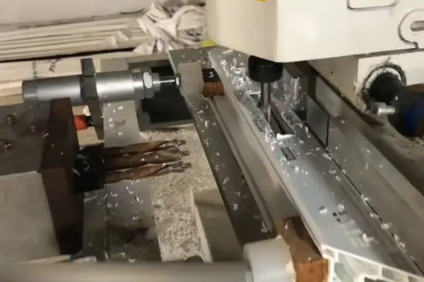 عکس دستگاه گوشه زن پی وی سی