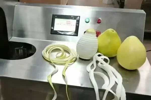 عکس دستگاه پوست کن میوه صنعتی به همراه نمونه