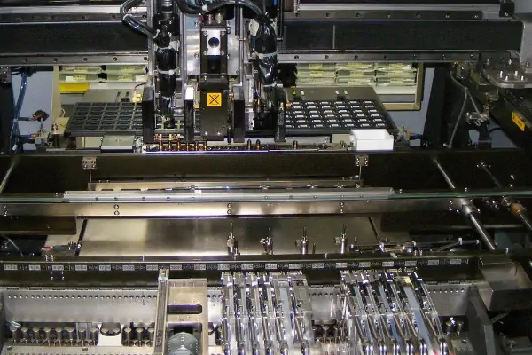 عکس از مونتاژ کاری با دستگاه مونتاژ smt