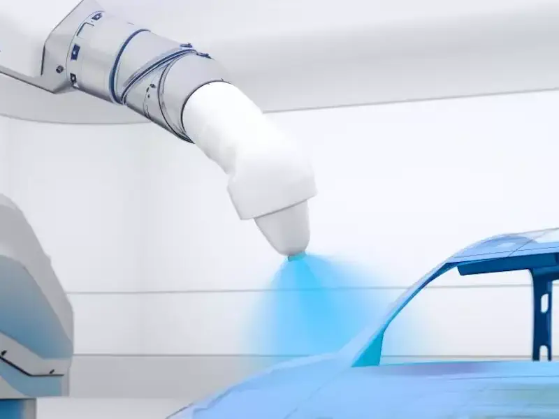 عکس ربات پاشش رنگ