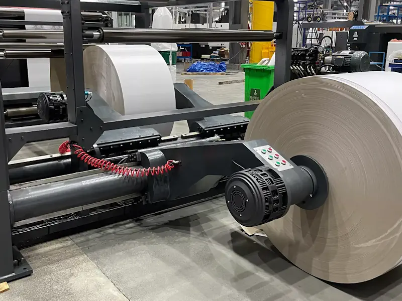 دستگاه رول گیر یا رول استند کاغذ