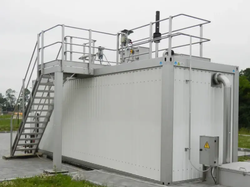 عکس پکیج تصفیه فاضلاب صنعتی