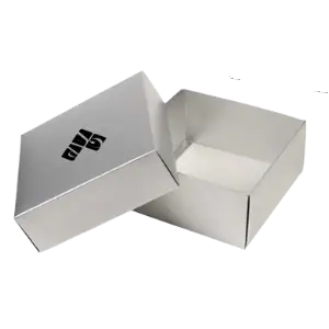 بسته‌بندی لوکس با کارتن متالایز براق