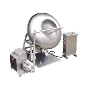 عکس دستگاه روکش قرص سبز رنگ