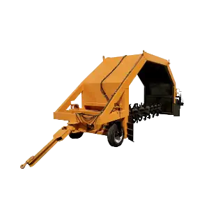 عکس دستگاه کمپوست پشت تراکتوری