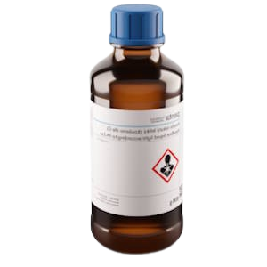 بطری پارافین مایع شفاف و بی‌رنگ