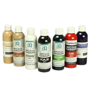 عکس رنگ مایع سیلیکونی