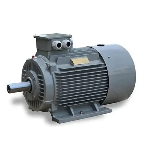 عکس الکتروموتور 12 کیلو وات طوسی رنگ