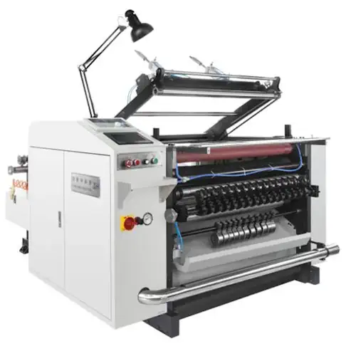 عکس دستگاه برش رول به رول کاغذ