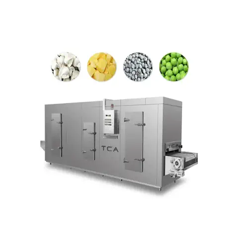 عکس دستگاه انجماد سریع در محوطه کارگاه