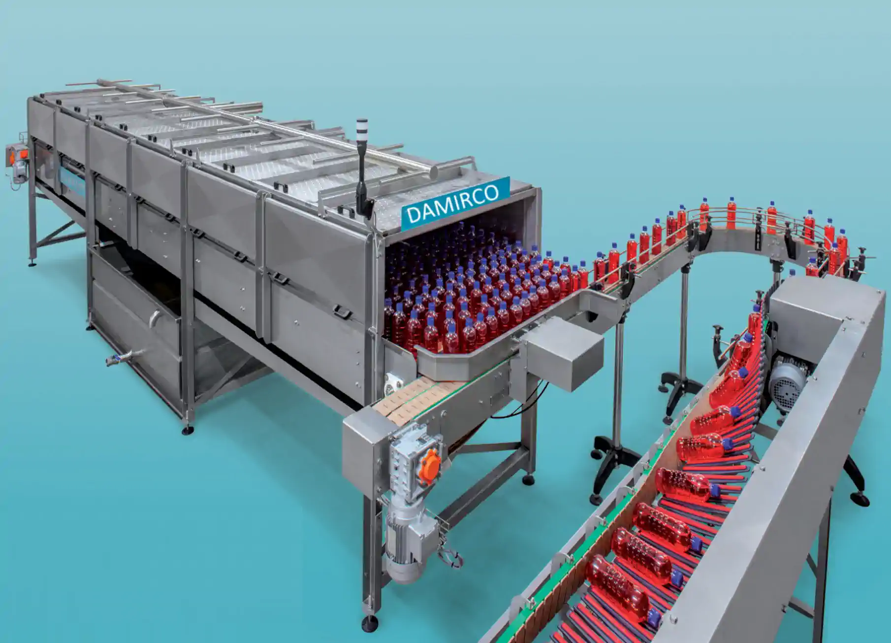 عکس تونل خنک کننده استیل