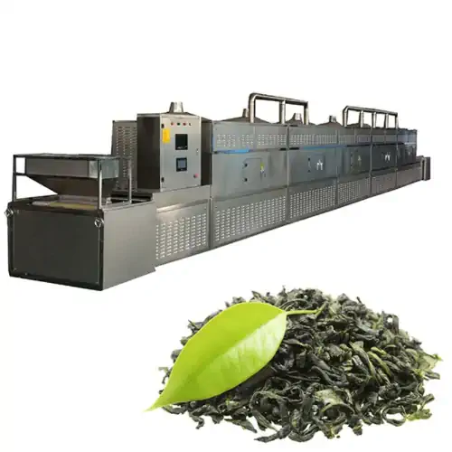 دستگاه خشک کن ماکروویو چای و سبزی