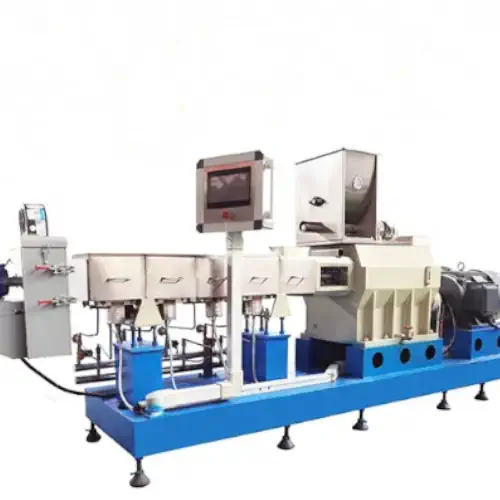 عکس خط تولید اکسترود پفک ذرت