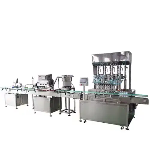 عکس خط بسته بندی عسل اتوماتیک