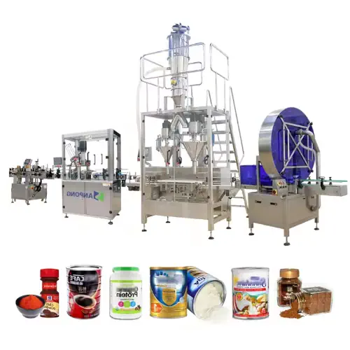 عکس دستگاه تولید قهوه به همراه انواع قهوه و نسکافه بسته بندی شده