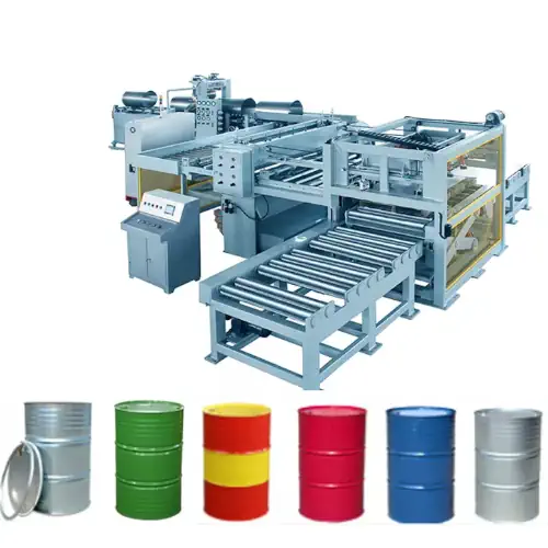 دستگاه تولید بشکه استیل ضدزنگ