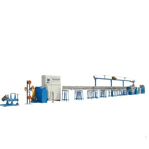 عکس خط تولید سیم و کابل سیلیکونی