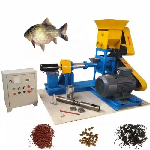 دستگاه اکسترود خوراک ماهی