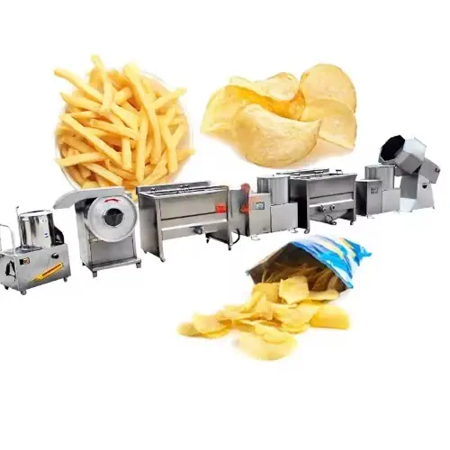 عکس خط تولید چیپس اتوماتیک