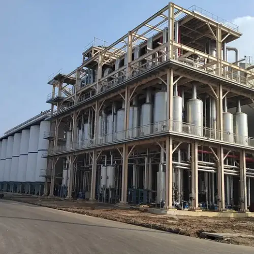 عکس خط تولید تمام اتوماتیک گلوکوز از نمای بیرون