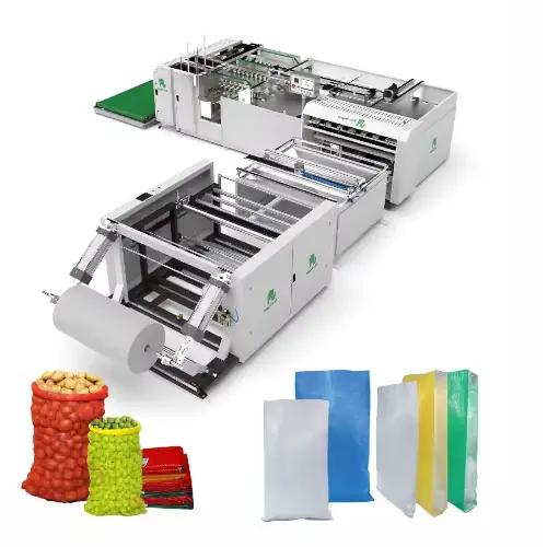 عکس خط تولید کیسه گونی به همراه انواع گونی