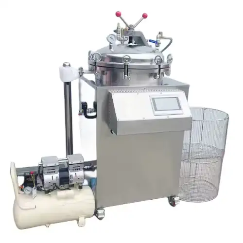 عکس دستگاه اتوکلاو عمودی اتوماتیک