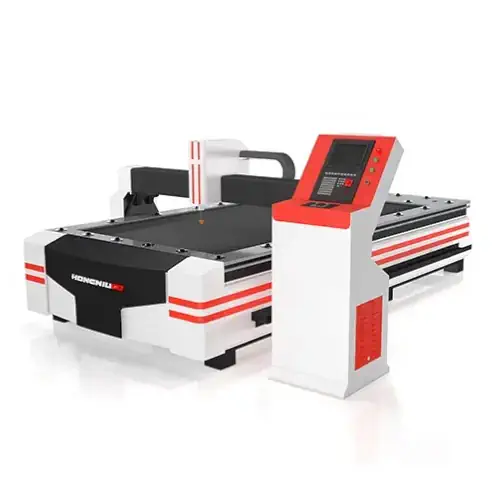 عکس دستگاه برش پلاسما سفید و قرمز