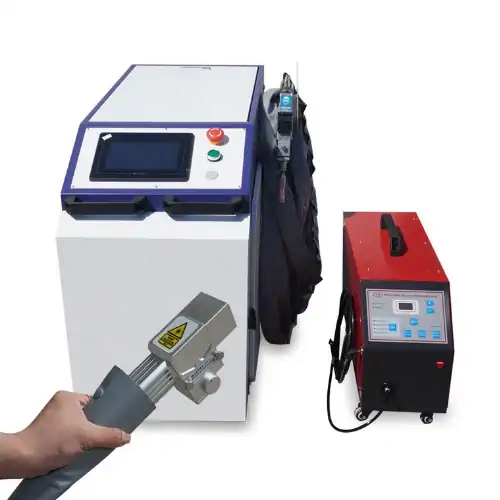 عکس دستگاه تمیز کننده لیزری به همراه هد