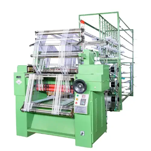 عکس دستگاه توری بافی اتوماتیک سبز